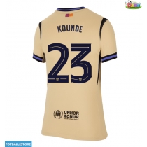 Barcelona Jules Kounde #23 Bortedrakt Dame 2025-26 Kortermet